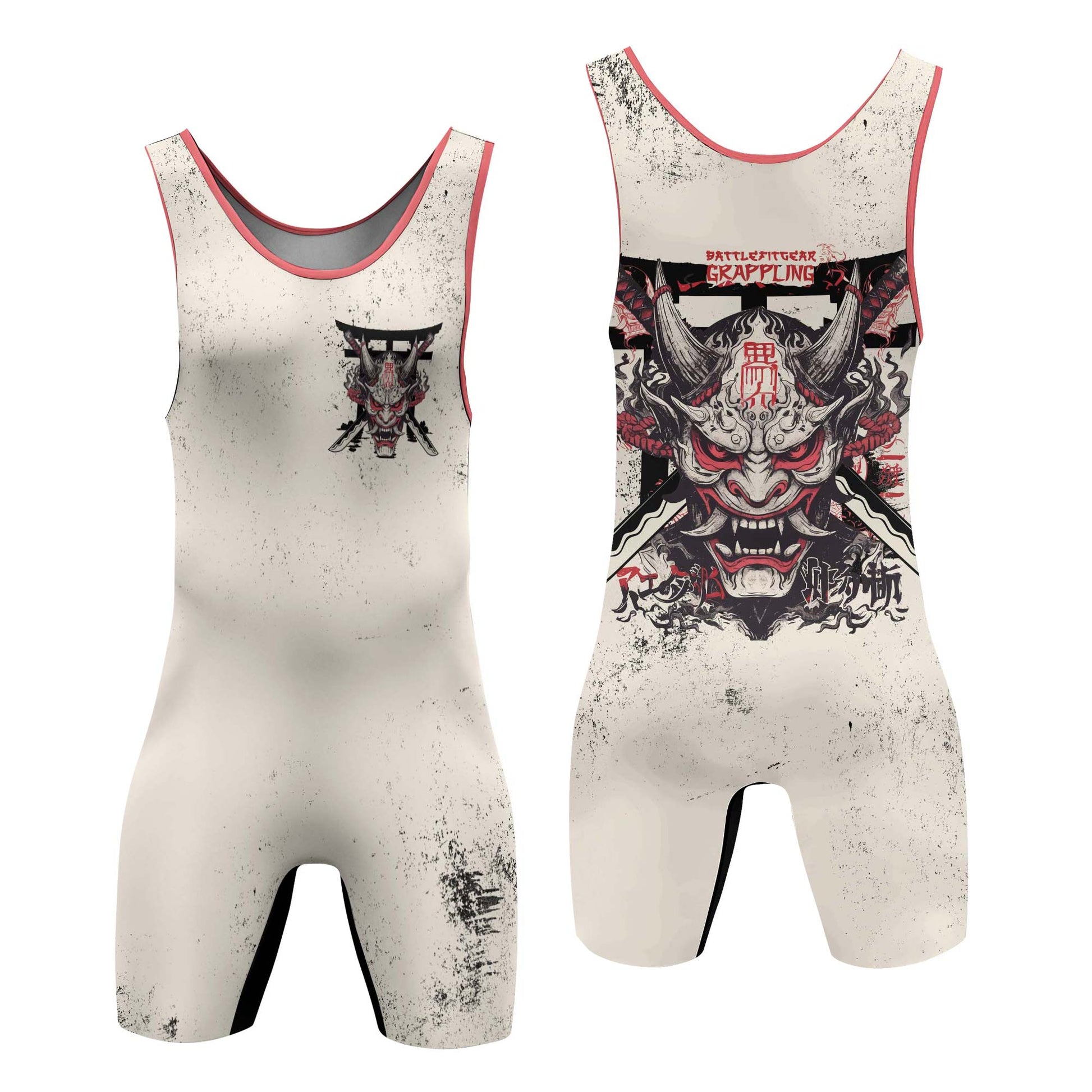 Ivory Demon Wrestling Singlets