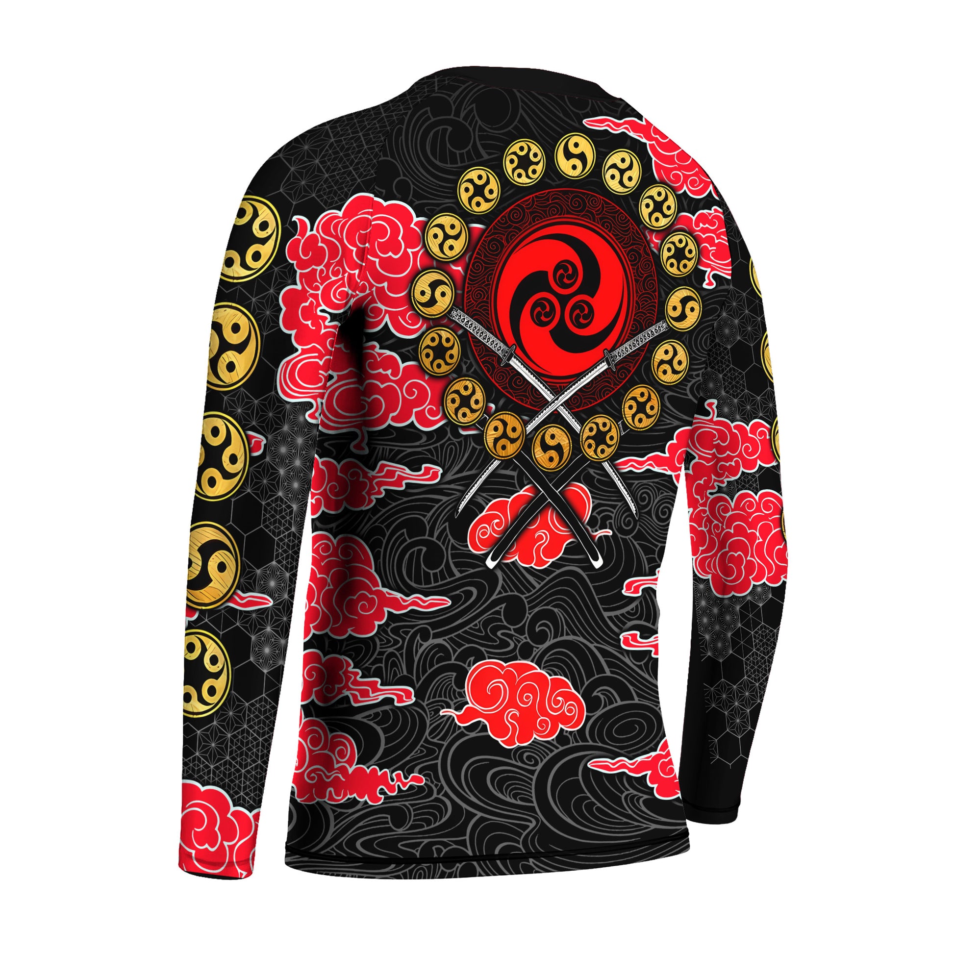 Japanese Raijin And Fujin Kids Rash Guard