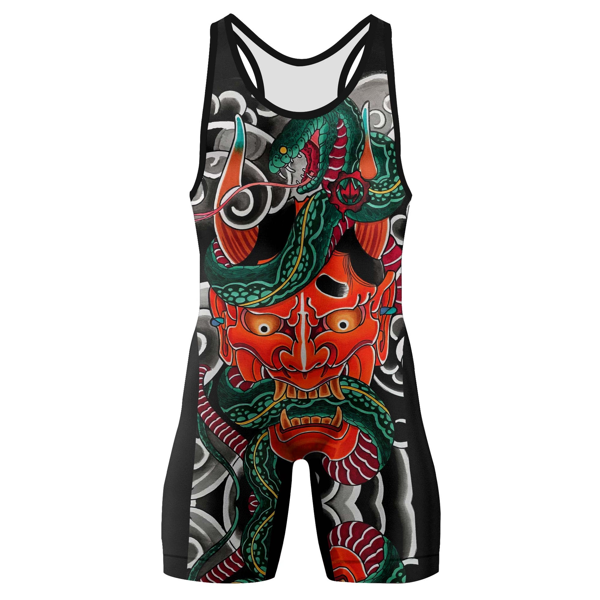 Japanese Viper Oni Wrestling Singlets