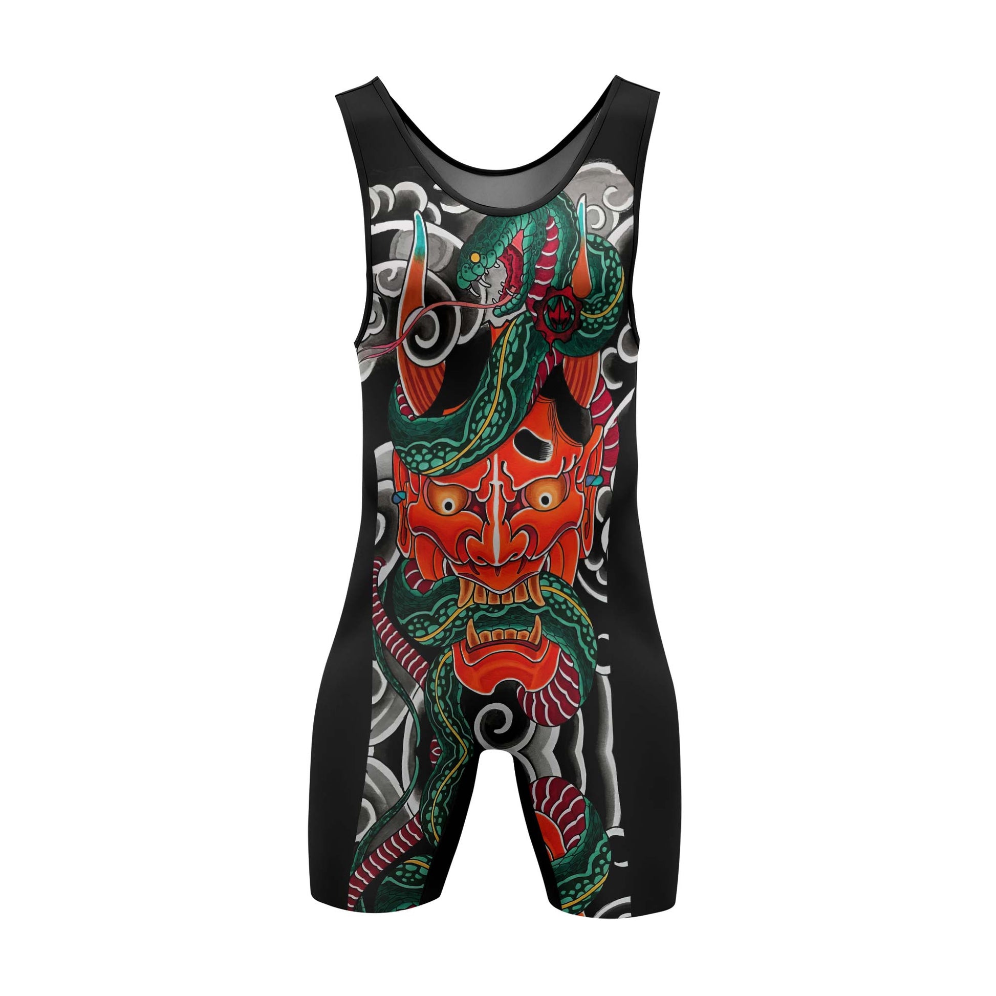 Japanese Viper Oni Wrestling Singlets