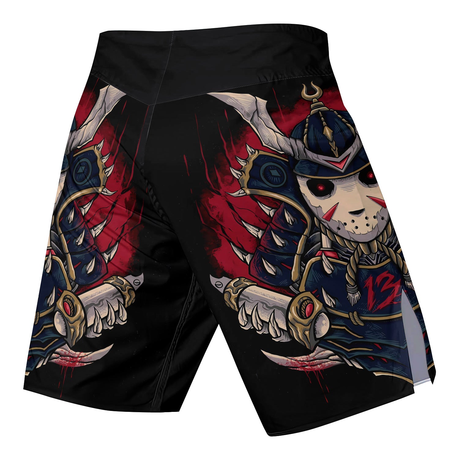 Jason Voorhees Samurai Fight Shorts