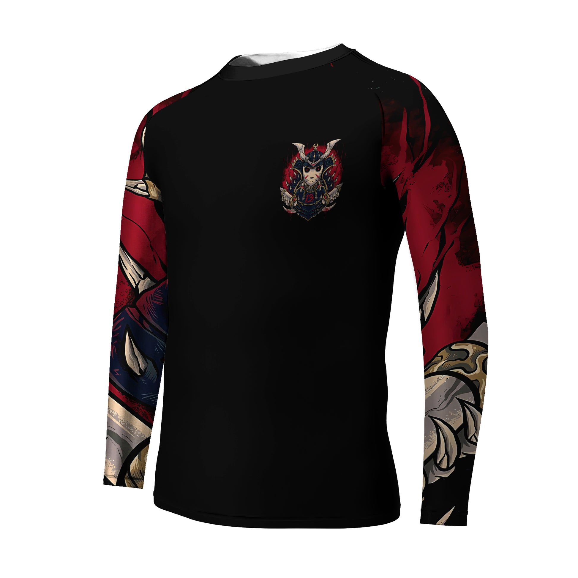 Jason Voorhees Samurai Kids Rash Guard