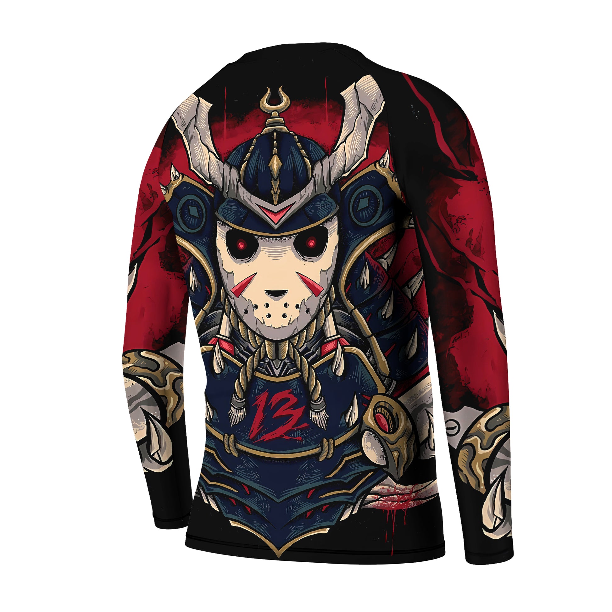 Jason Voorhees Samurai Kids Rash Guard