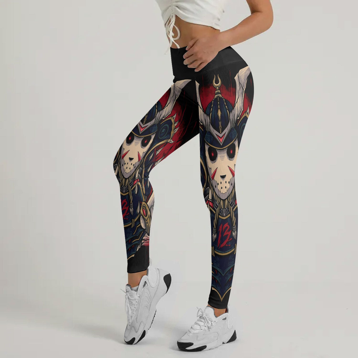 Jason Voorhees Samurai Leggings
