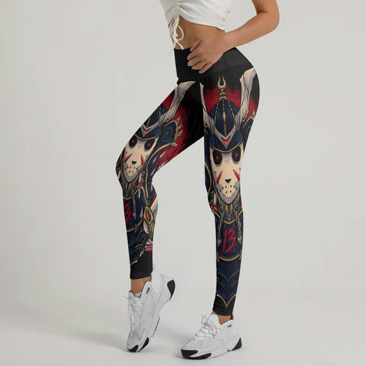 Jason Voorhees Samurai Leggings