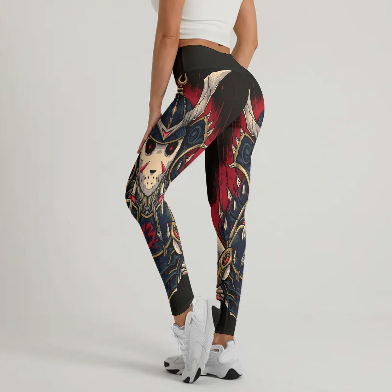 Jason Voorhees Samurai Leggings