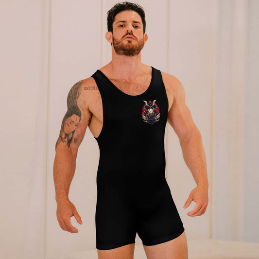 Jason Voorhees Samurai Wrestling Singlets