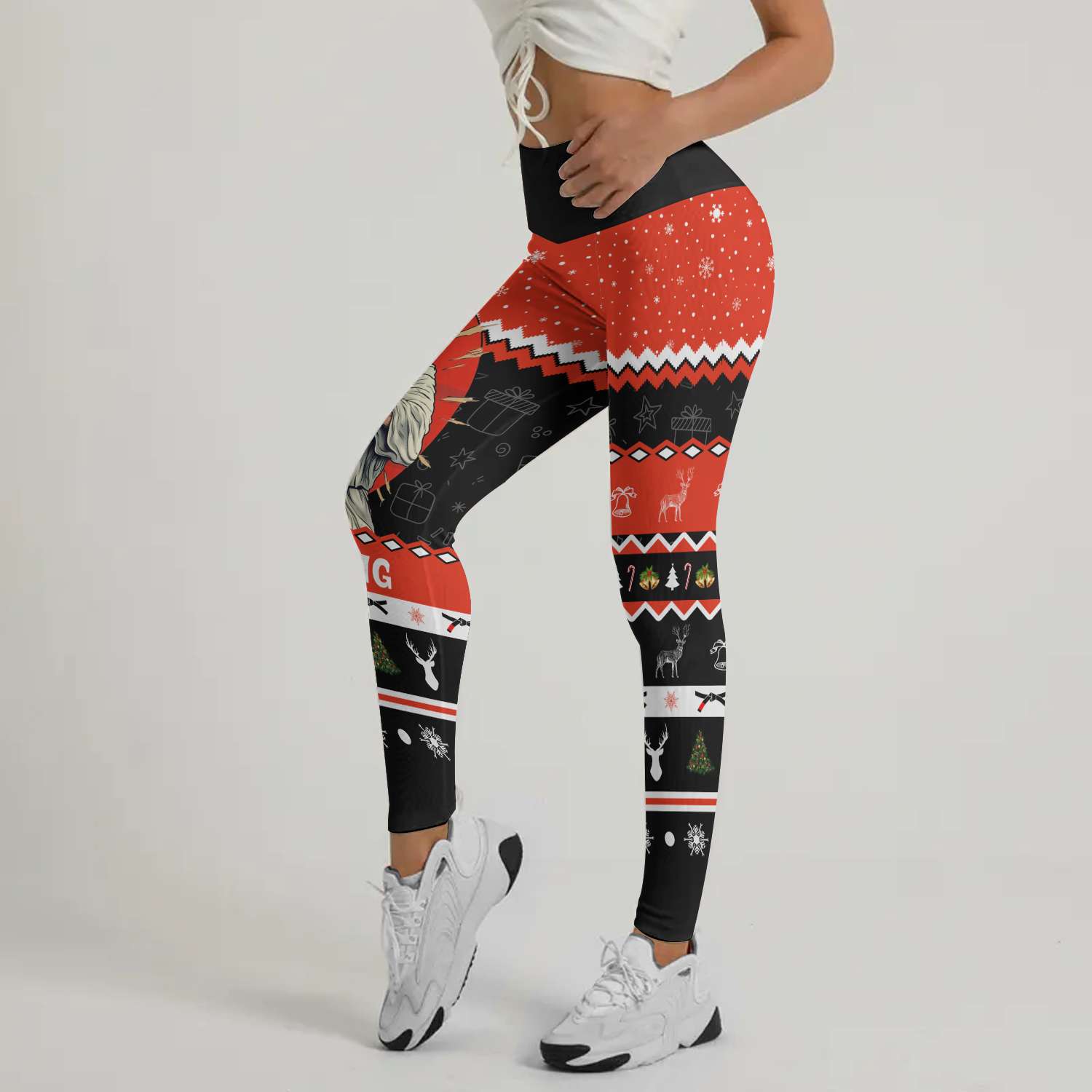 Jesus Deadly Hug Leggings