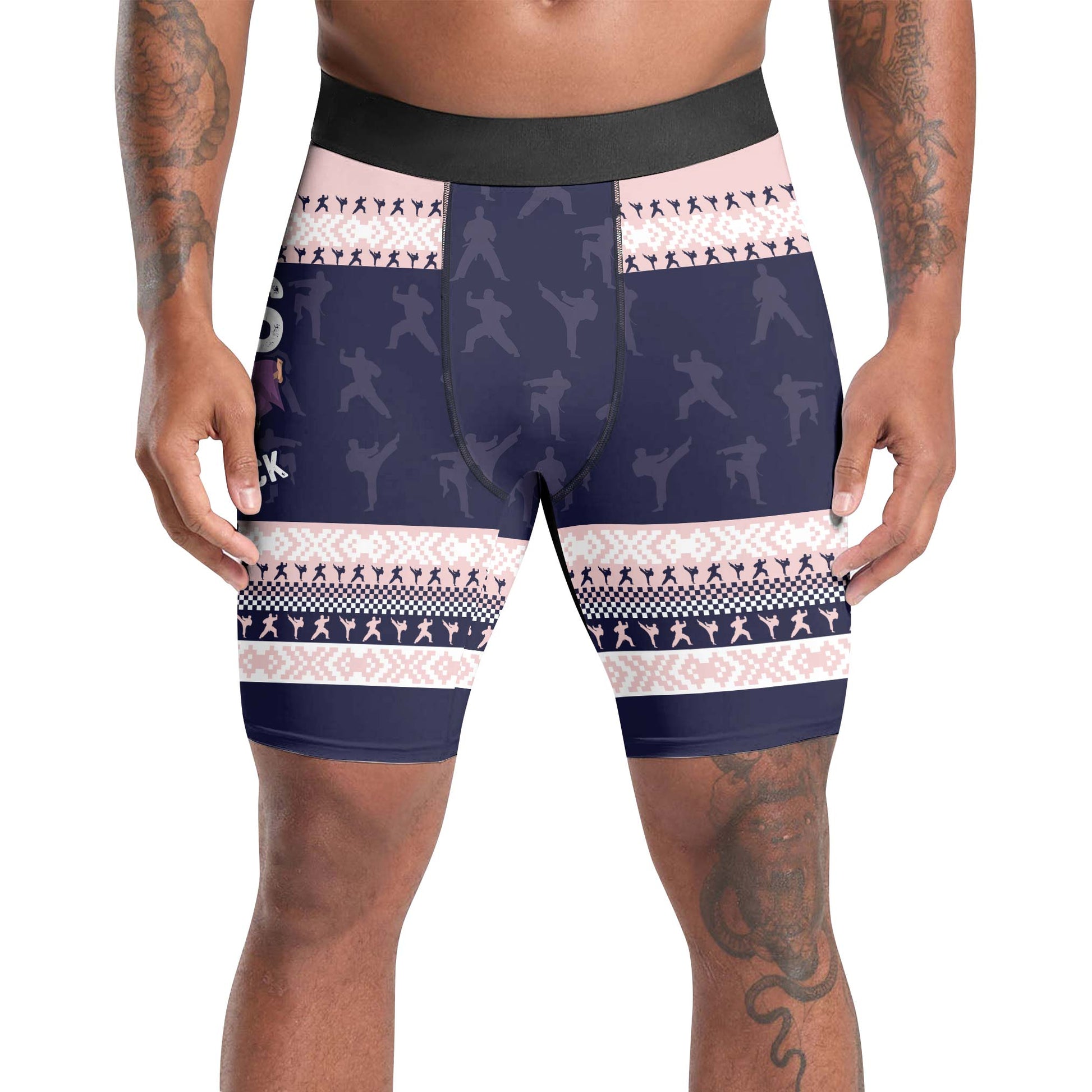 Jesus Has Your Back Compression Shorts