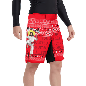 Jesus Jiu Jitsu Fight Shorts