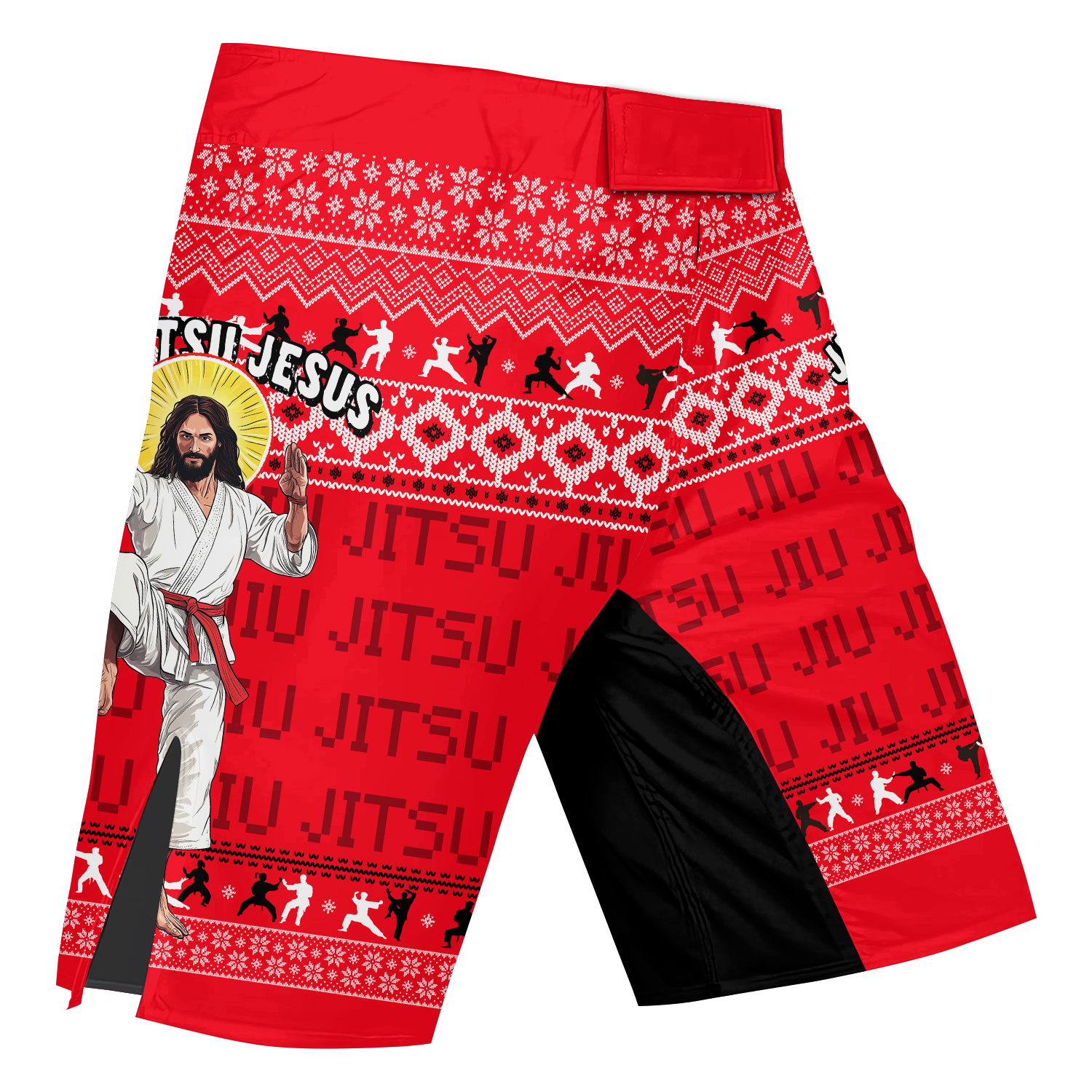 Jesus Jiu Jitsu Fight Shorts