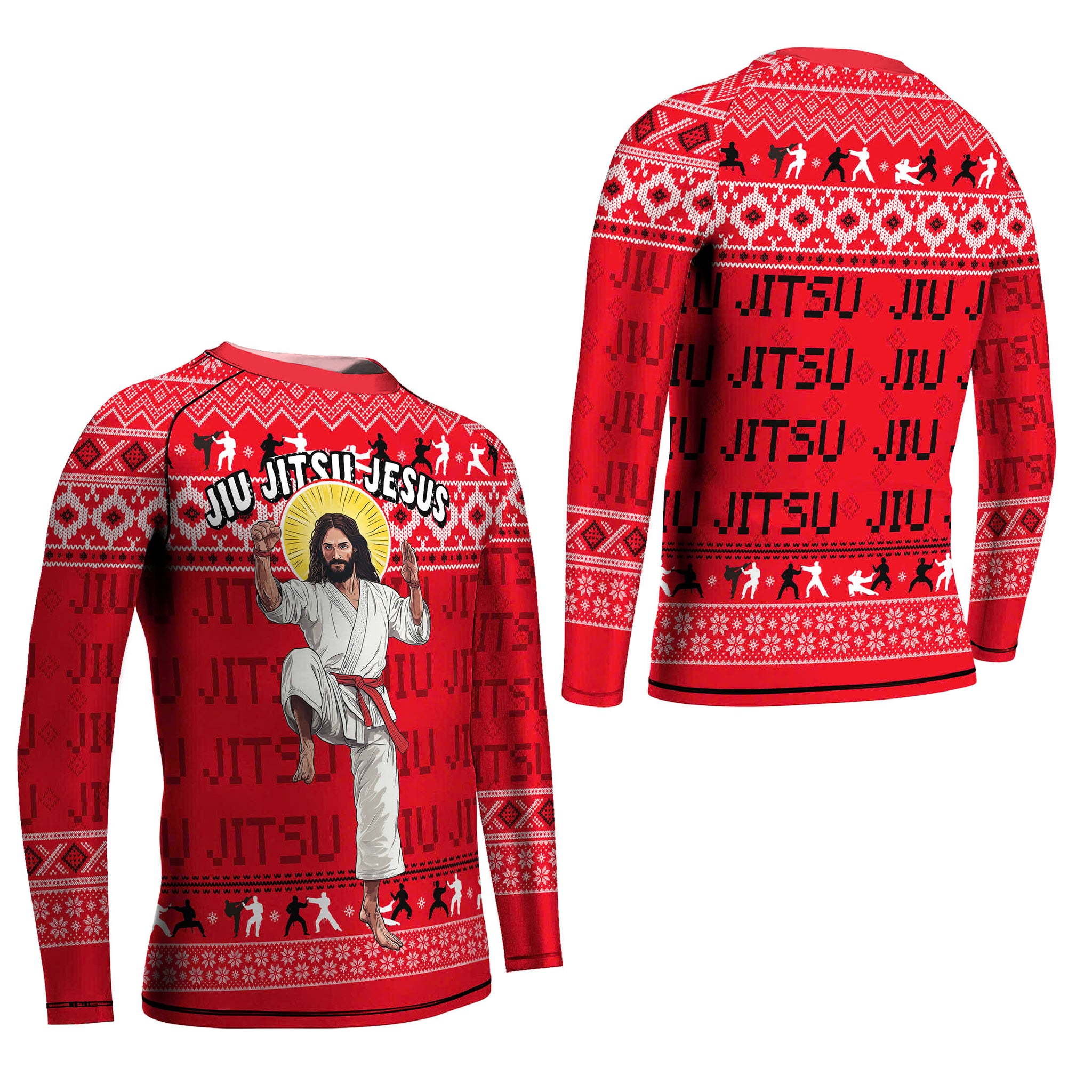 Jesus Jiu Jitsu Kids Rash Guard