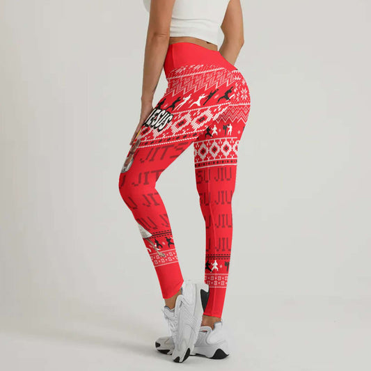 Jesus Jiu Jitsu Leggings