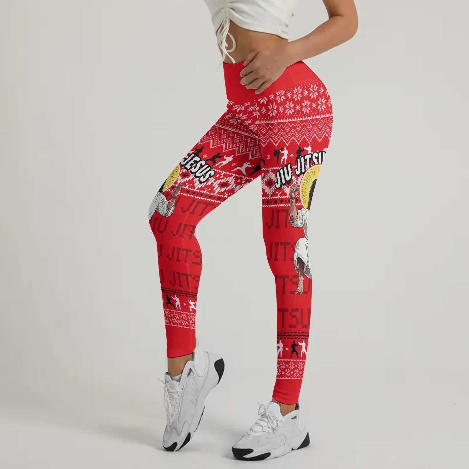 Jesus Jiu Jitsu Leggings