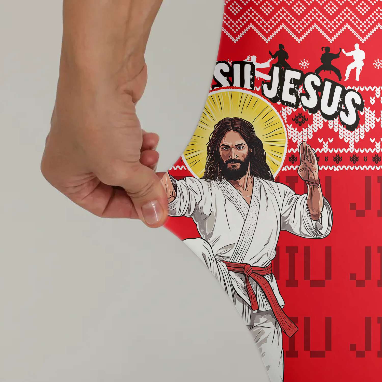 Jesus Jiu Jitsu Leggings