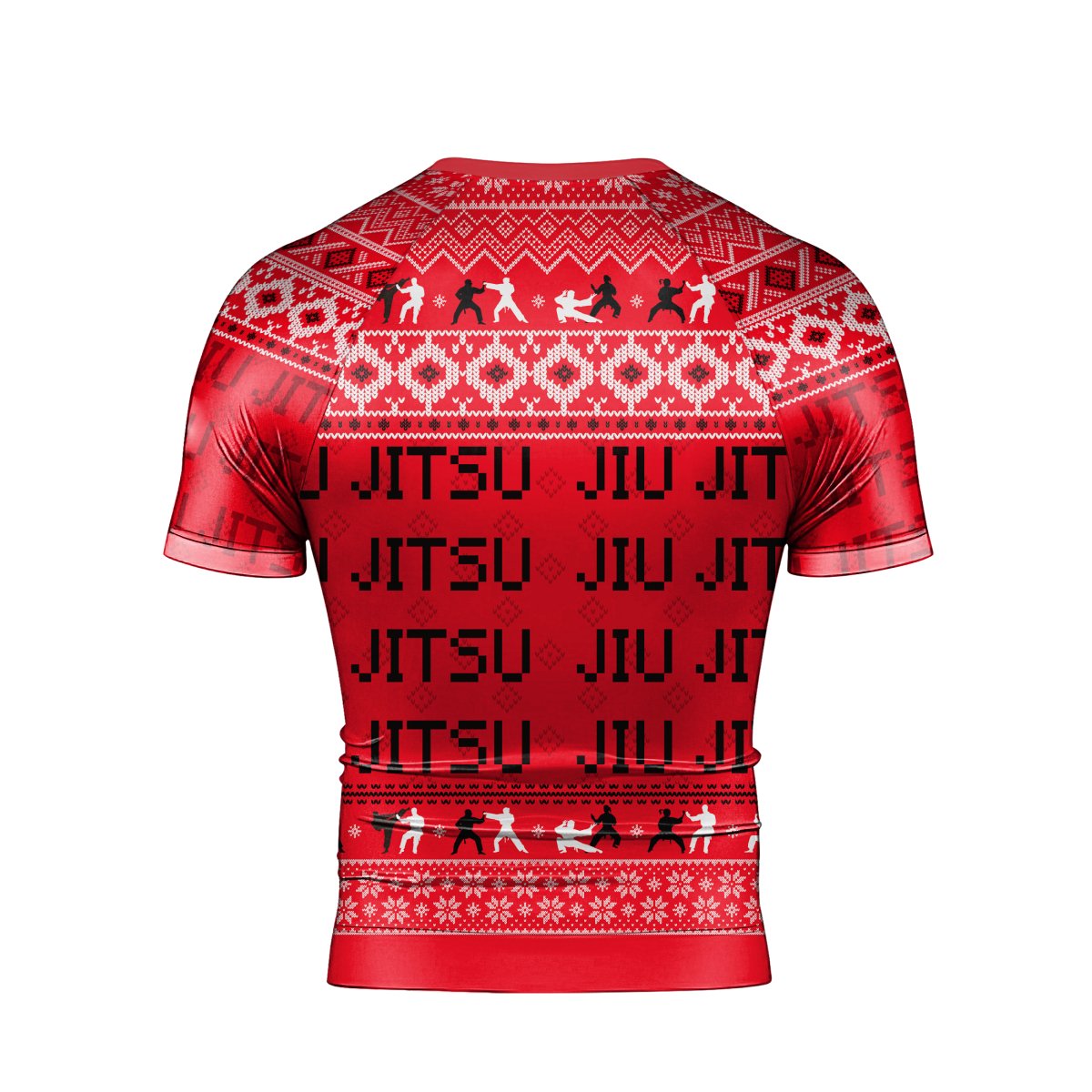 Jesus Jiu Jitsu Men's Short Sleeve Rash Guard - BattleFitGear