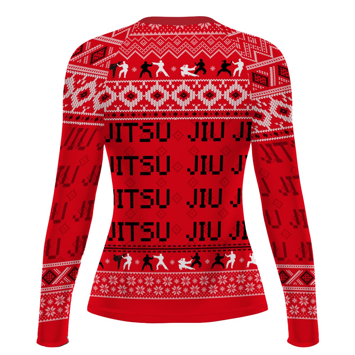 Jesus Jiu Jitsu Women's Long Sleeve Rash Guard - BattleFitGear