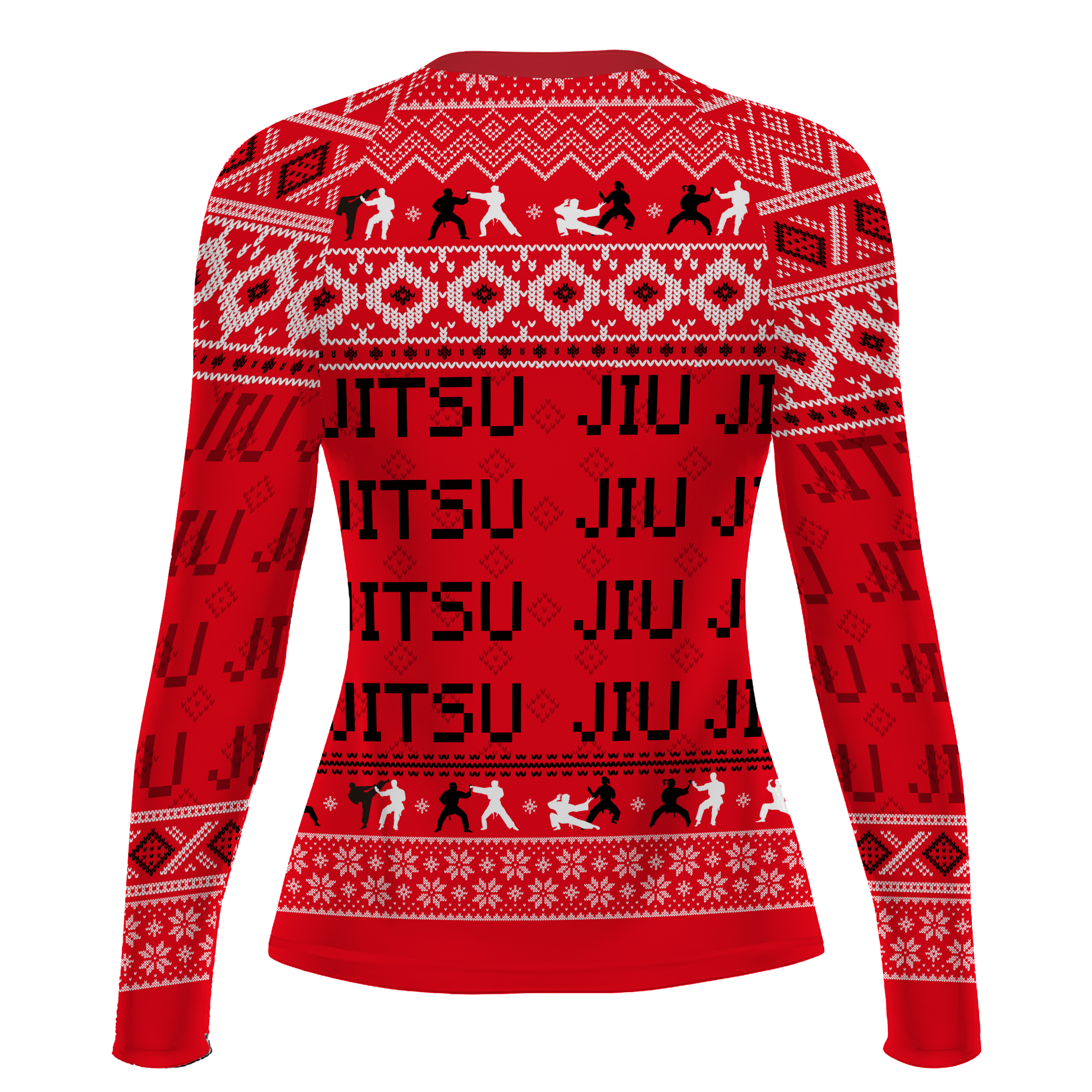 Jesus Jiu Jitsu Women's Long Sleeve Rash Guard