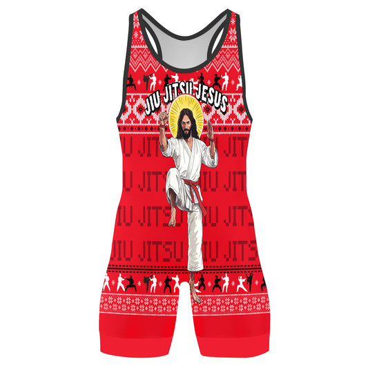 Jesus Jiu Jitsu Wrestling Singlets