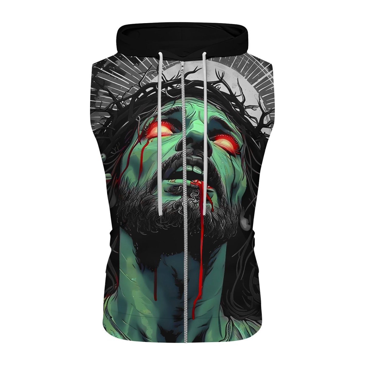 Jesus Paid All Sleeveless Pullover & Zip Hoodie - BattleFitGear