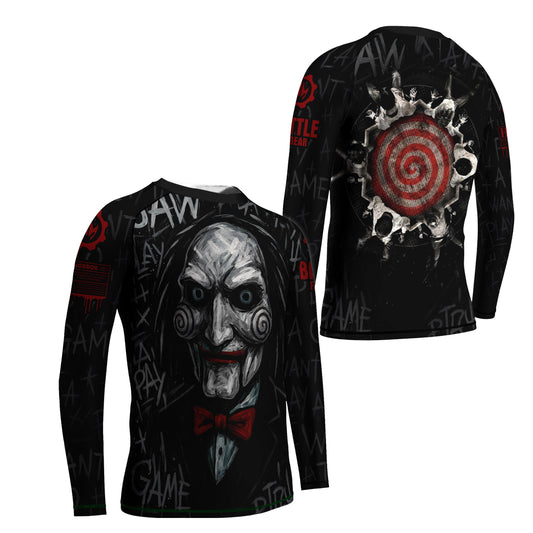 Jigsaw Game Kids Rash Guard
