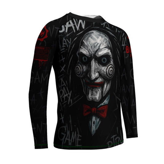 Jigsaw Game Kids Rash Guard