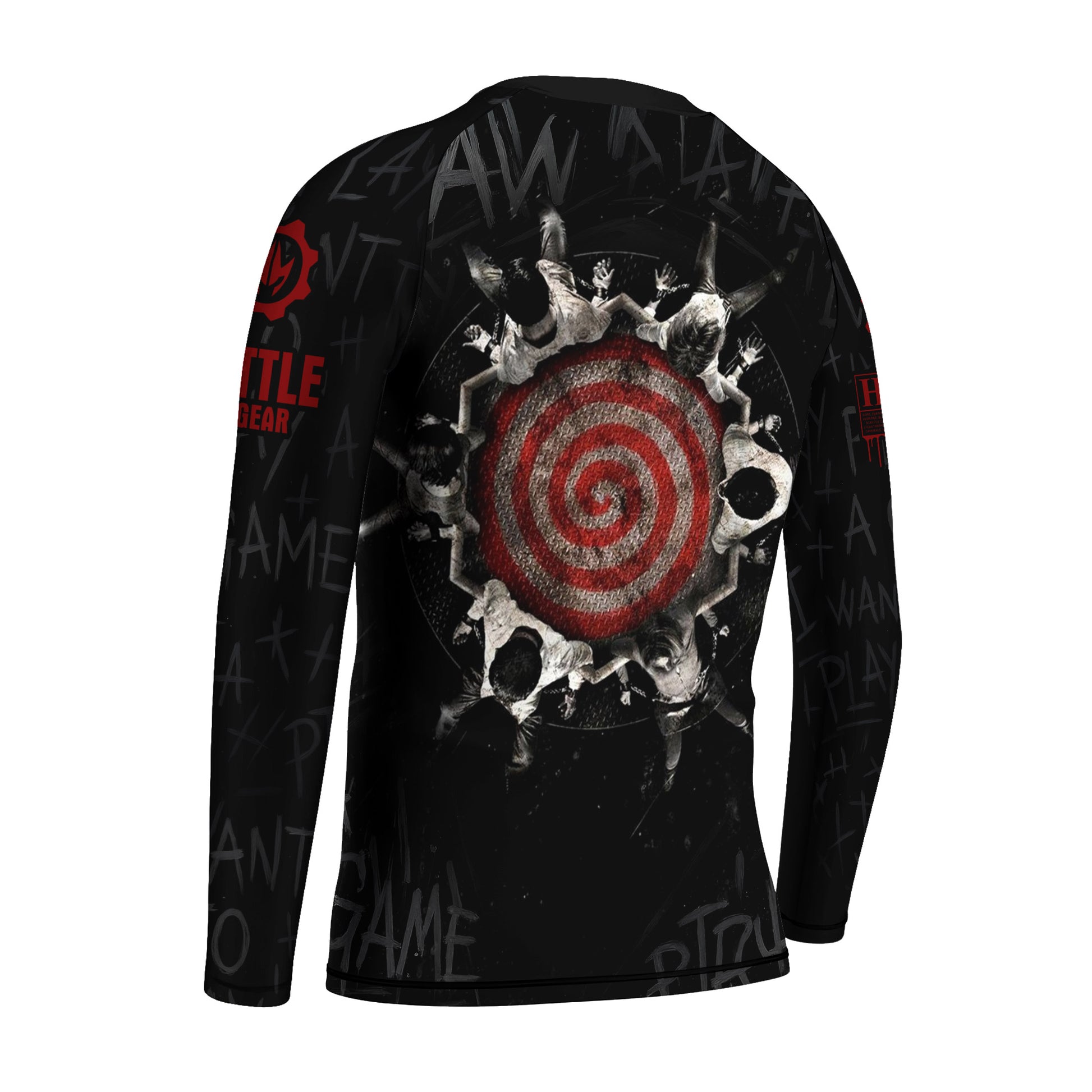 Jigsaw Game Kids Rash Guard