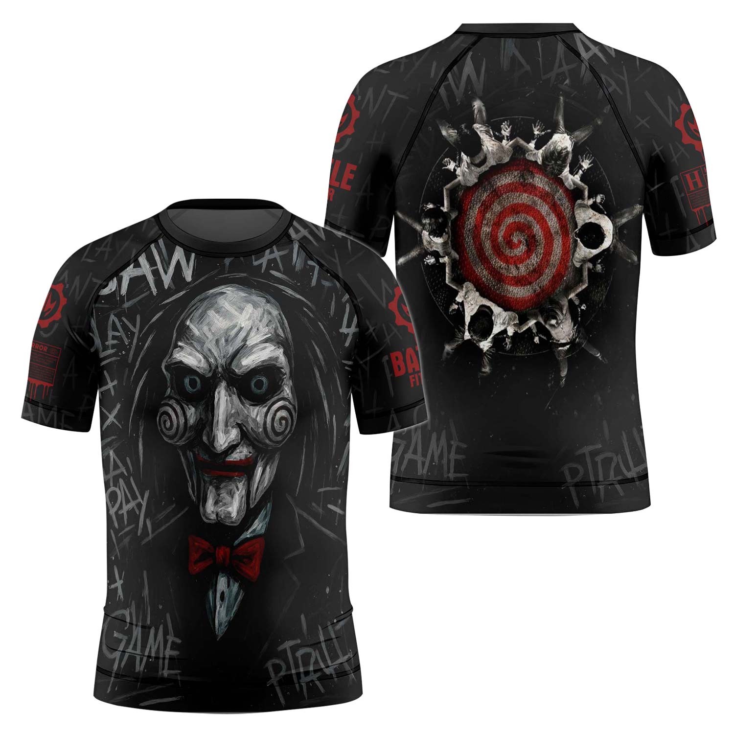 Jigsaw Game Kids Rash Guard - BattleFitGear