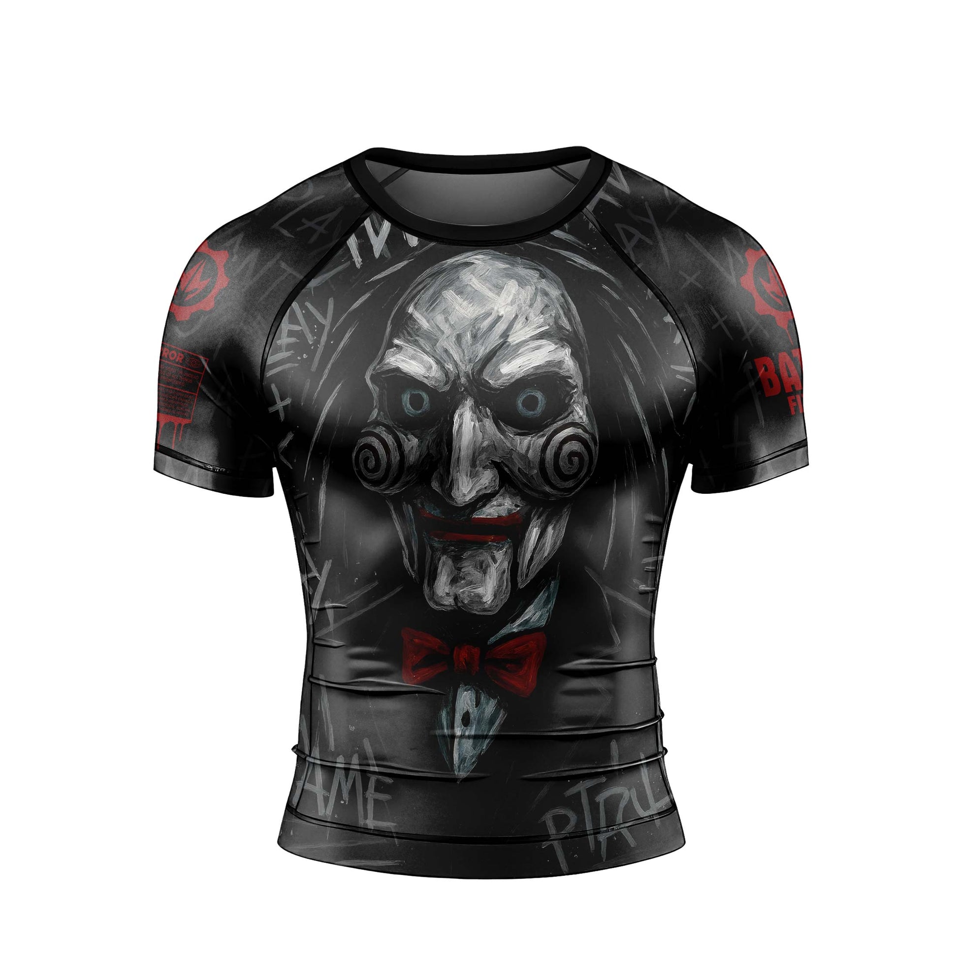Jigsaw Game Men's Short Sleeve Rash Guard