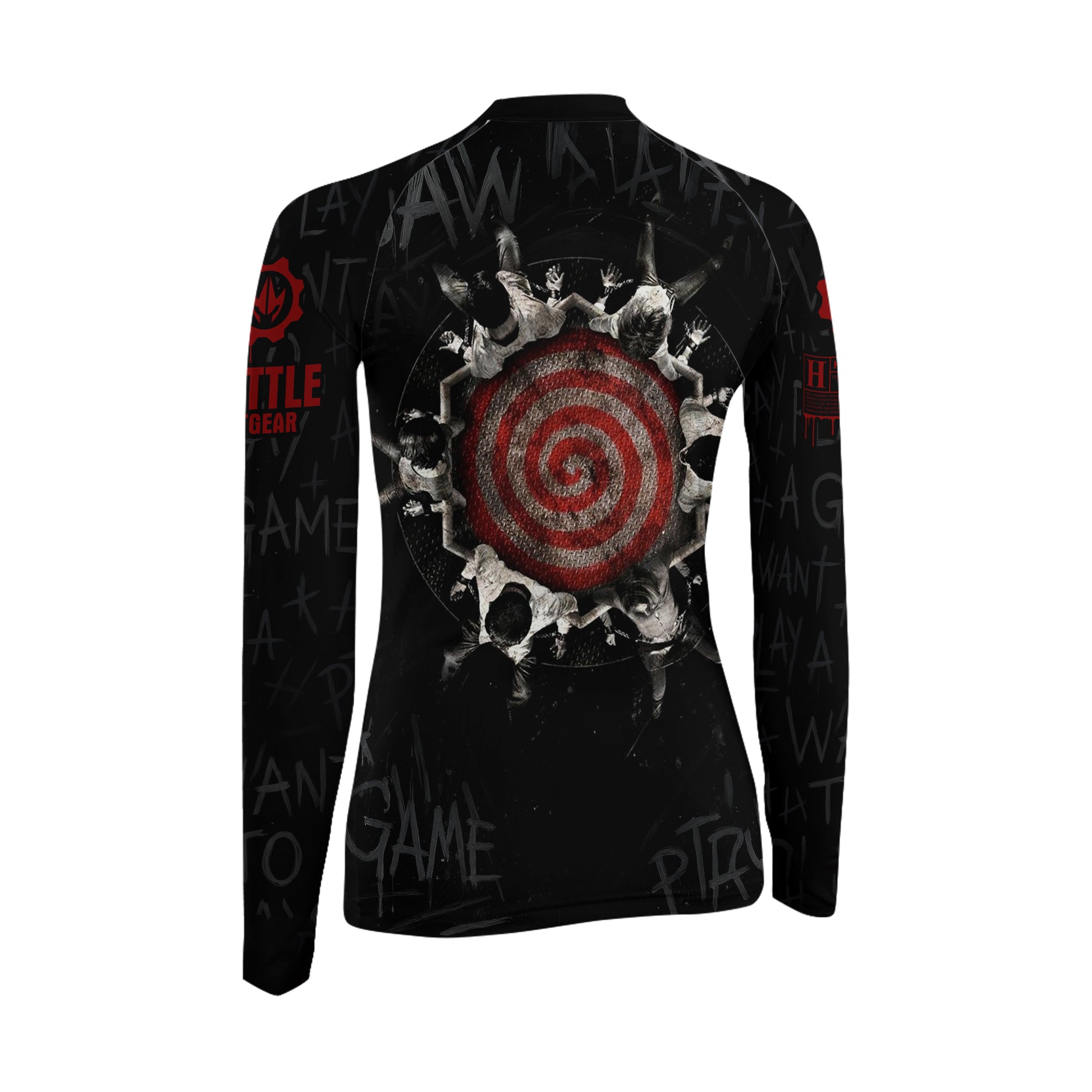 Jigsaw Game Women's Long Sleeve Rash Guard