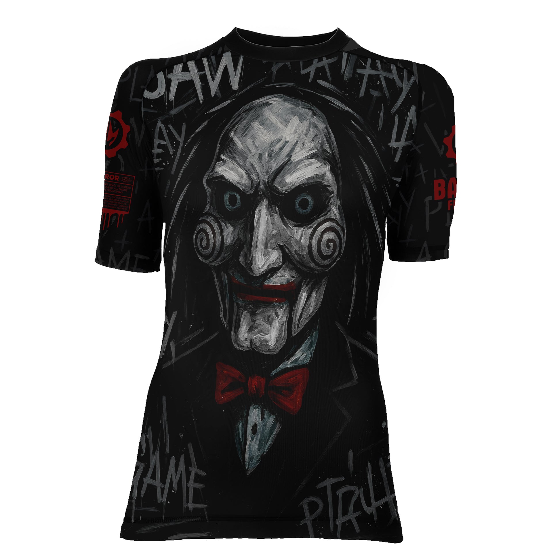 Jigsaw Game Women's Short Sleeve Rash Guard