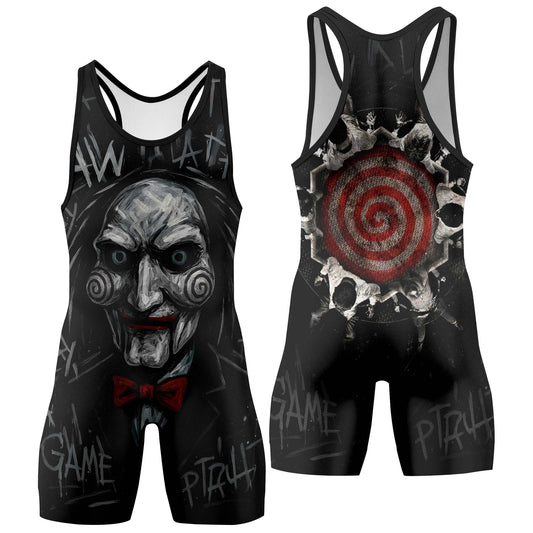 Jigsaw Game Wrestling Singlets