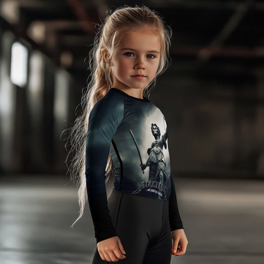 Justice for All Kids Rash Guard
