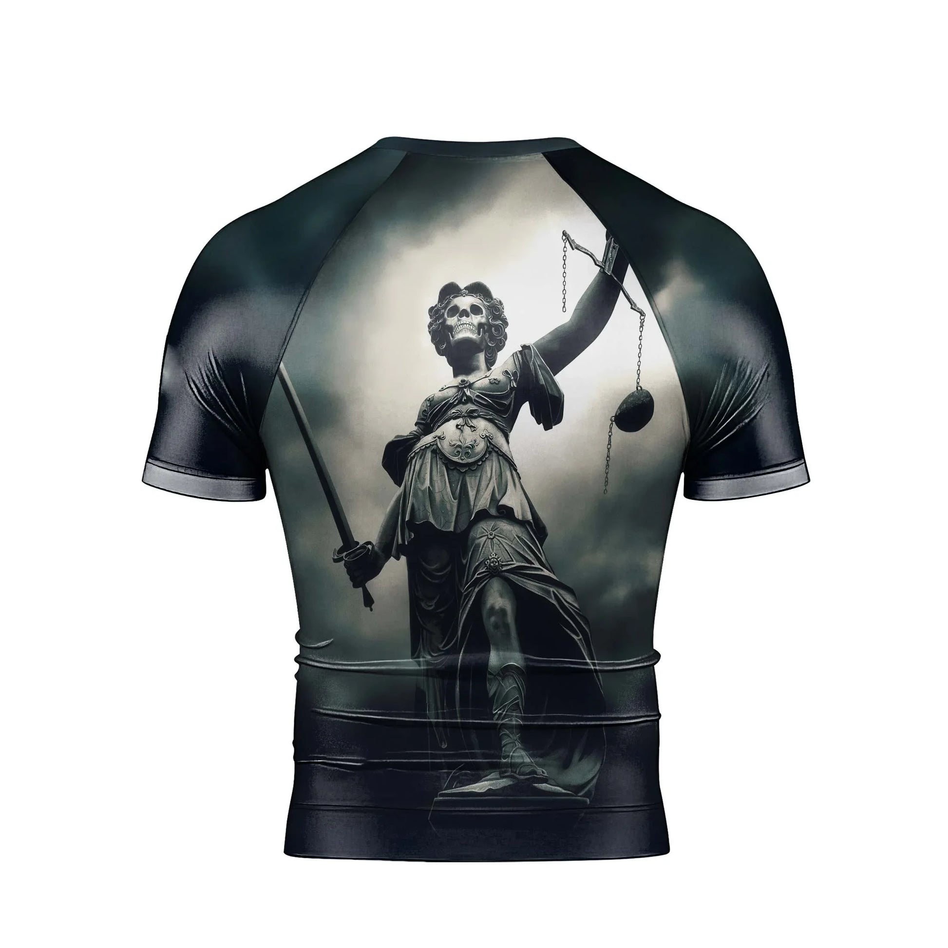 Justice for All Men's Short Sleeve Rash Guard