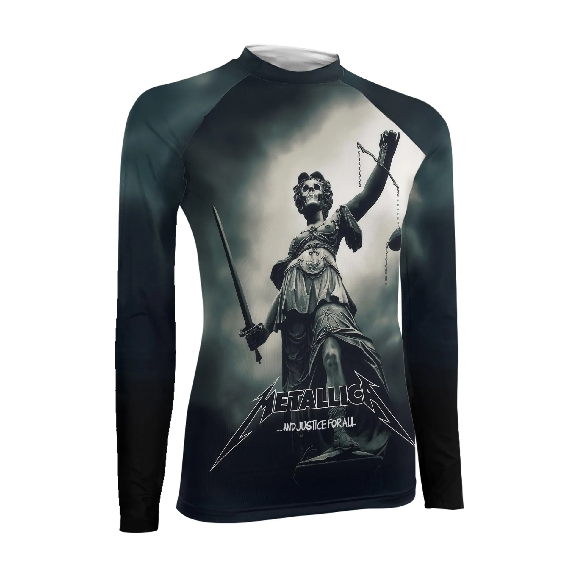 Justice for All Women's Long Sleeve Rash Guard