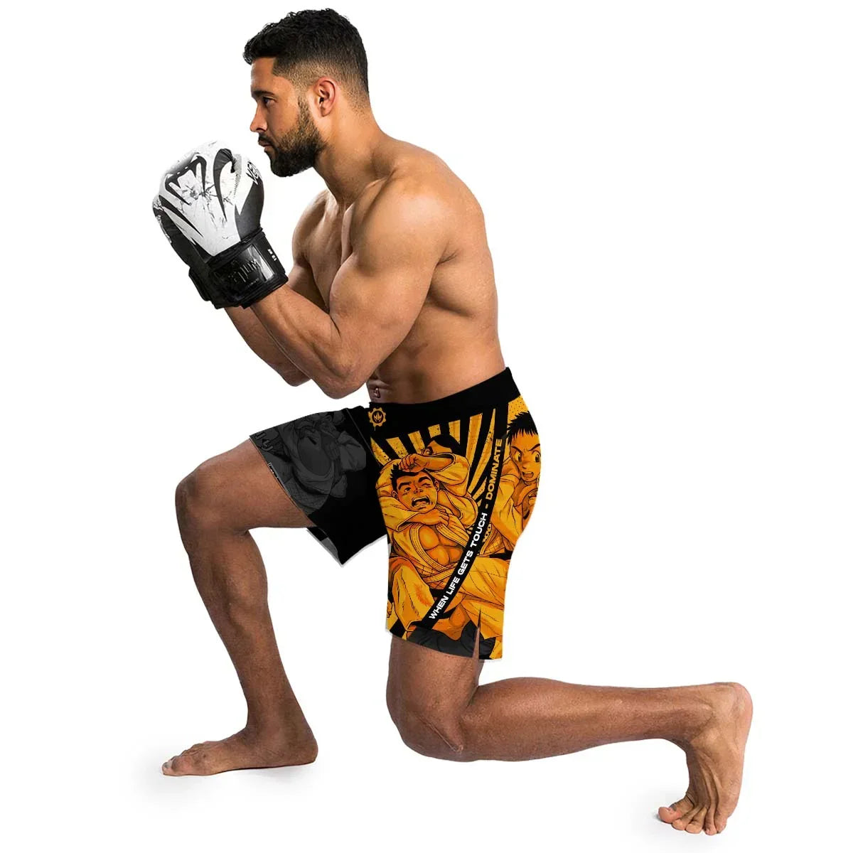 Keep Calm Dominate Fight Shorts
