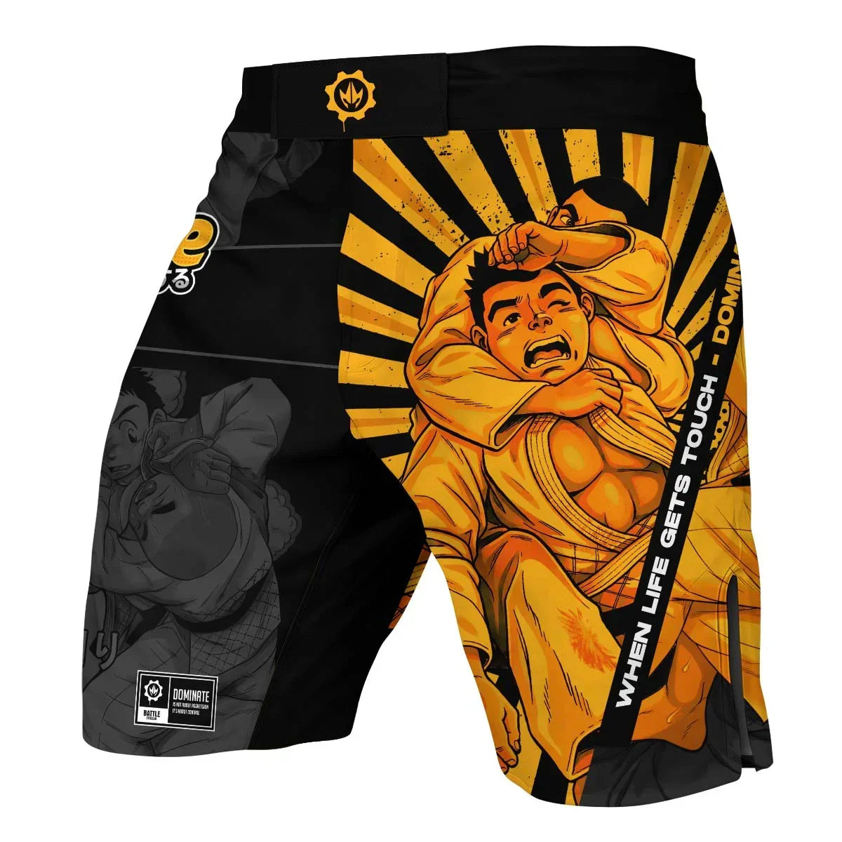 Keep Calm Dominate Fight Shorts