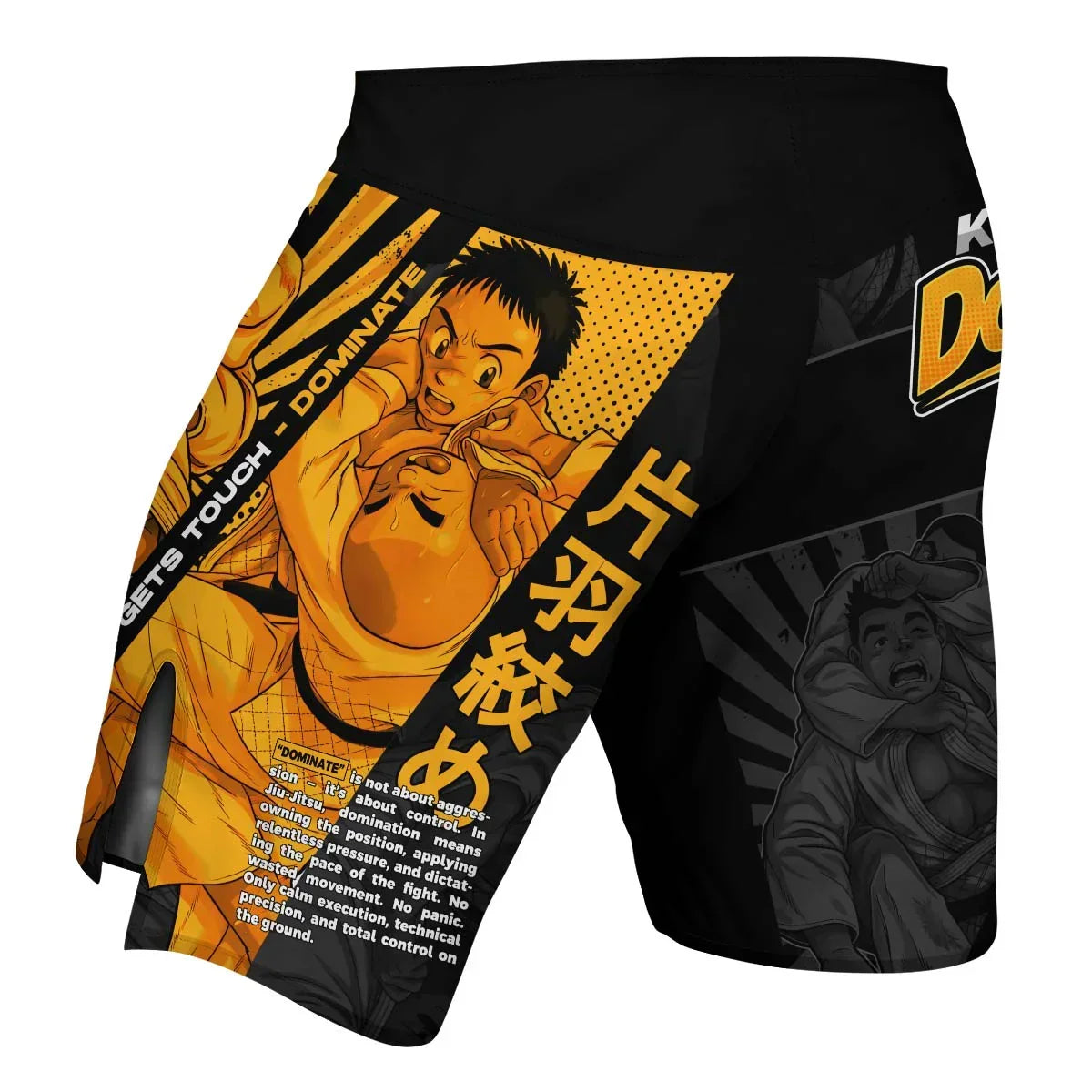 Keep Calm Dominate Fight Shorts