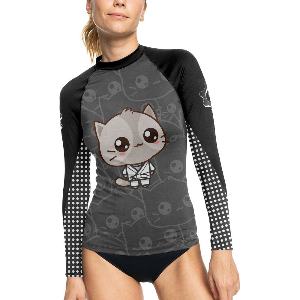 Kimeora Pink Women's Long Sleeve Rash Guard - BattleFitGear