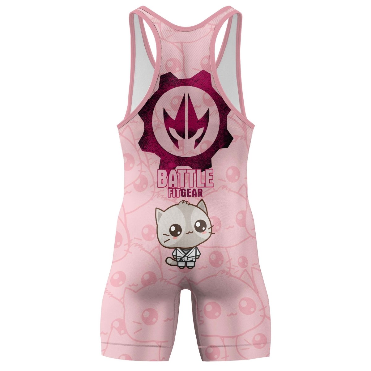 Kimeora Pink Ranked Wrestling Singlets - BattleFitGear