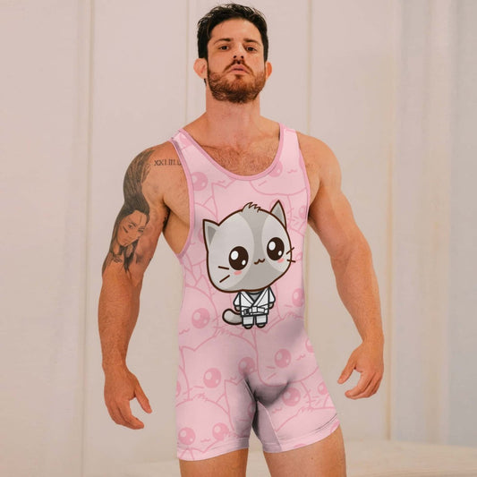 Kimeora Pink Ranked Wrestling Singlets - BattleFitGear