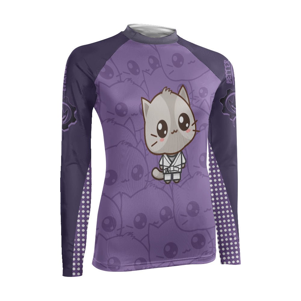 Kimeora Pink Women's Long Sleeve Rash Guard - BattleFitGear