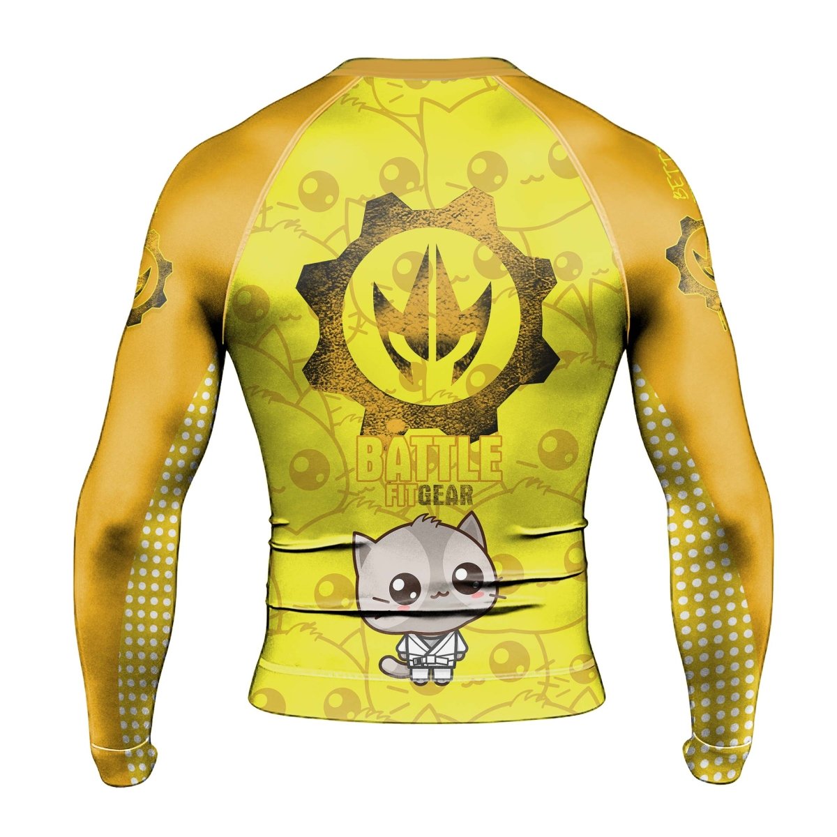 Kimeora Pink Men's Long Sleeve Rash Guard - BattleFitGear