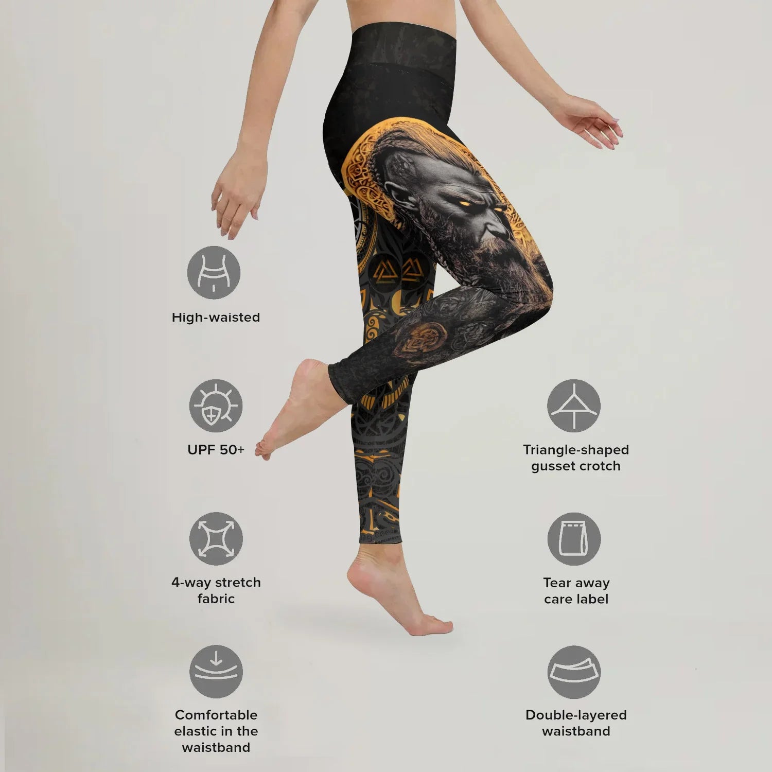 King Ragnar Lodbrok Leggings