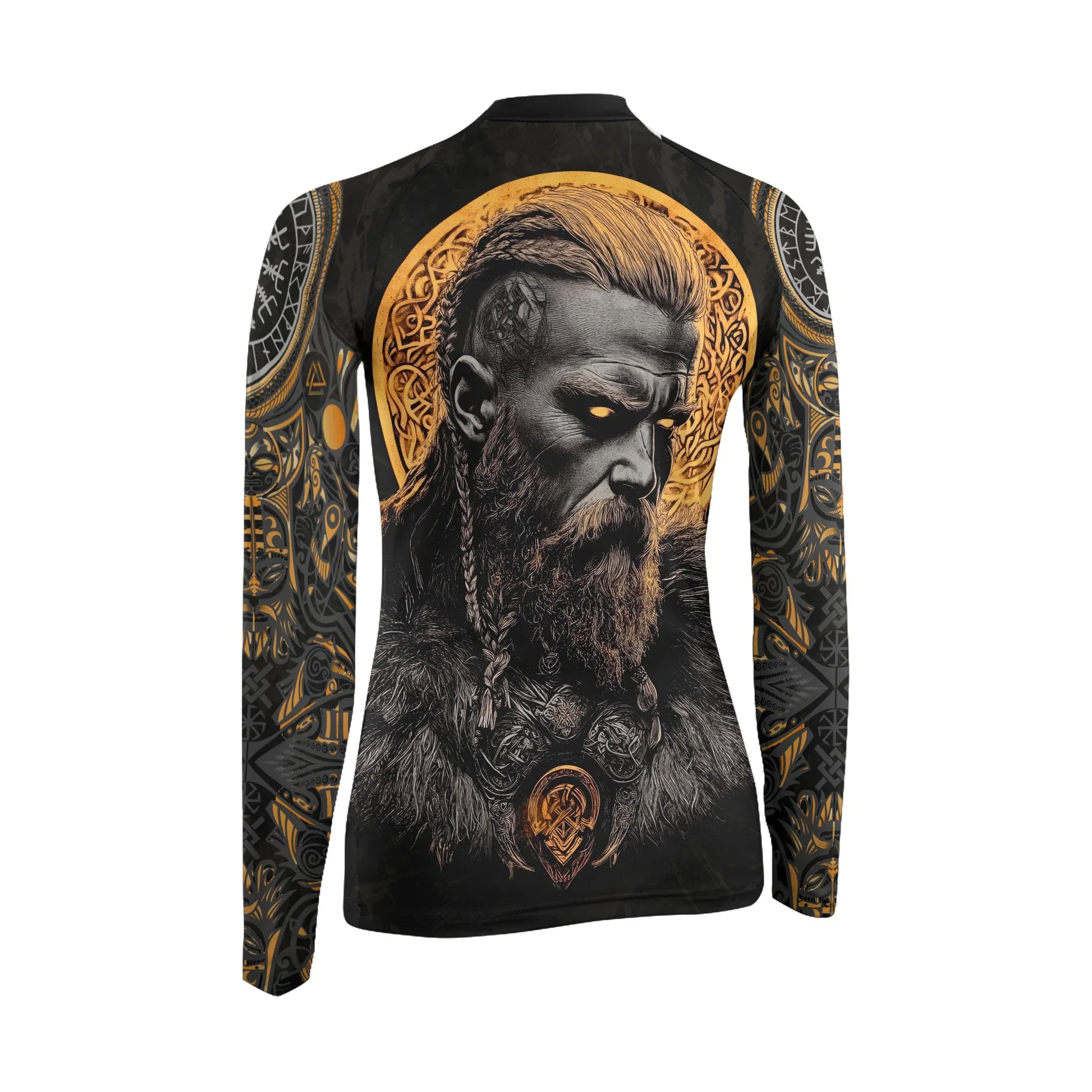 King Ragnar Lodbrok Women's Long Sleeve Rash Guard