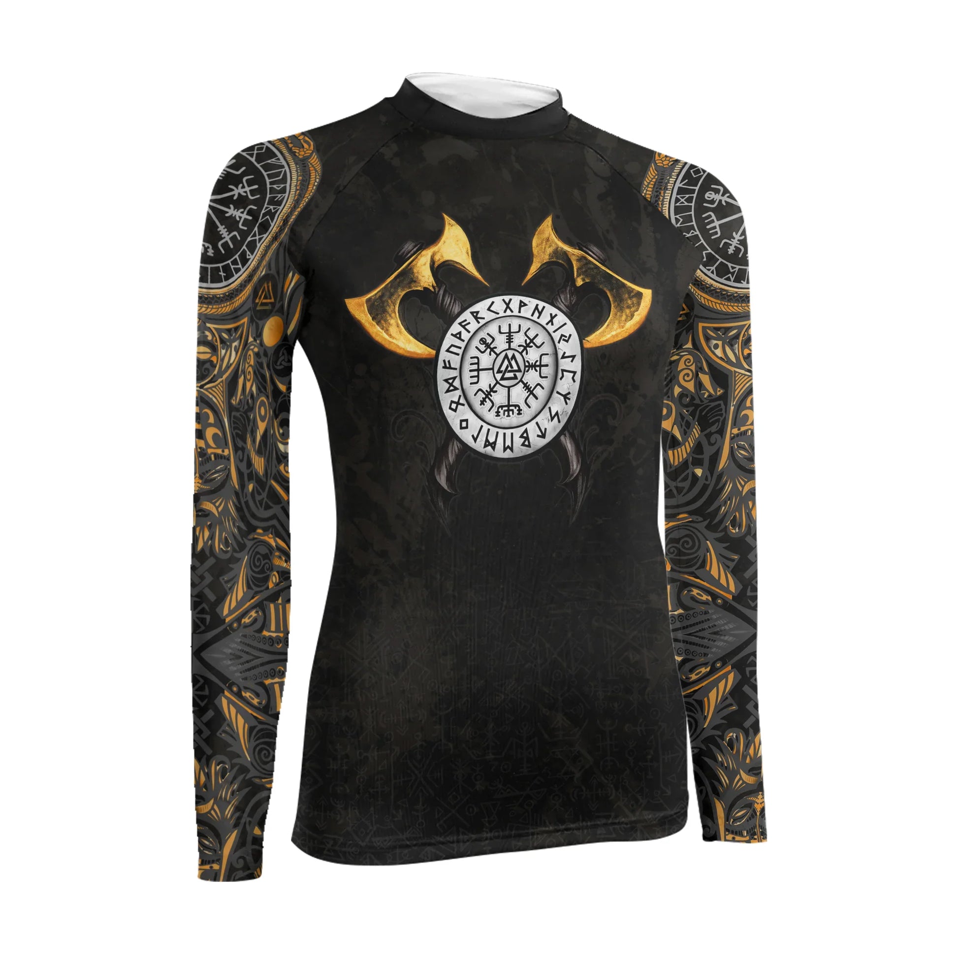 King Ragnar Lodbrok Women's Long Sleeve Rash Guard