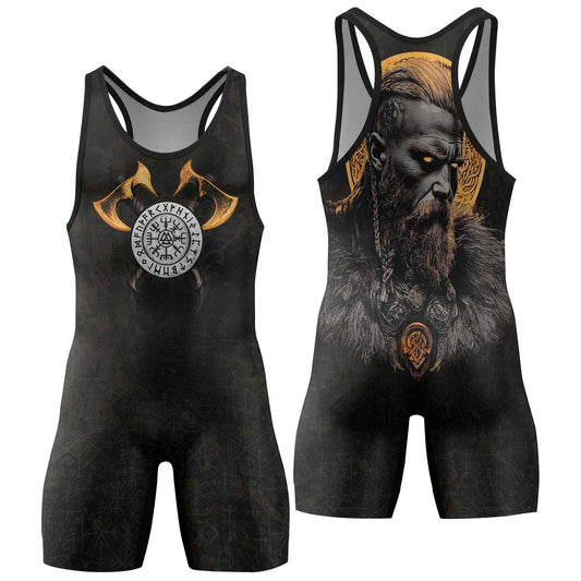 King Ragnar Lodbrok Wrestling Singlets