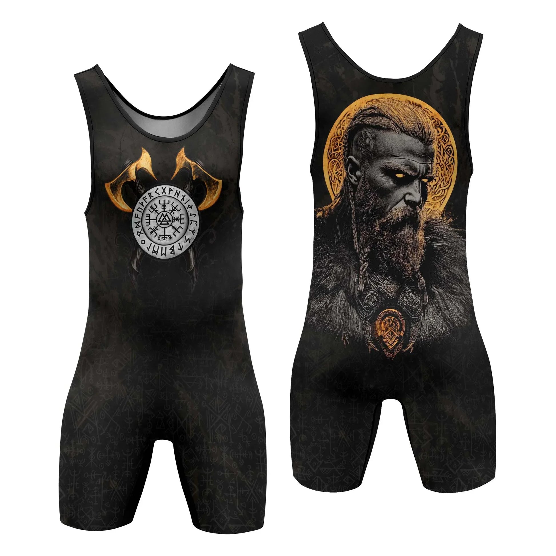 King Ragnar Lodbrok Wrestling Singlets