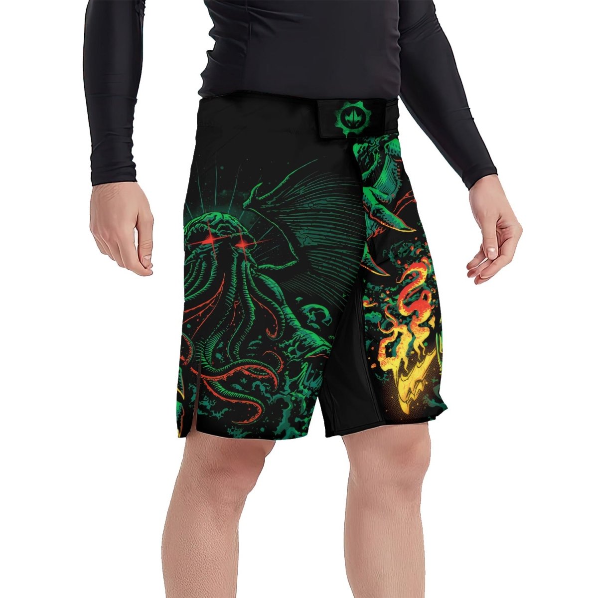 Kratos Versus Cthulhu Fight Shorts - BattleFitGear