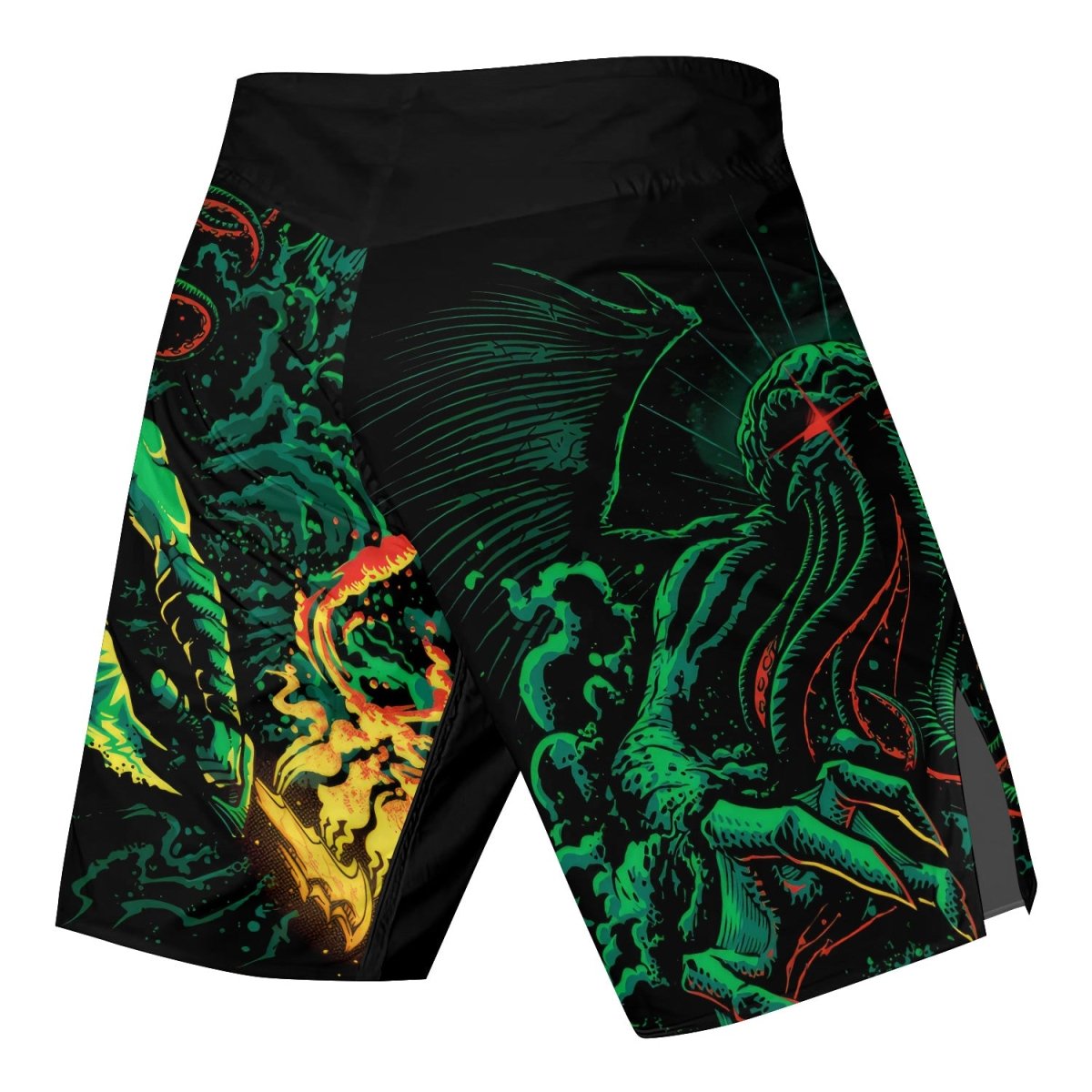 Kratos Versus Cthulhu Fight Shorts - BattleFitGear